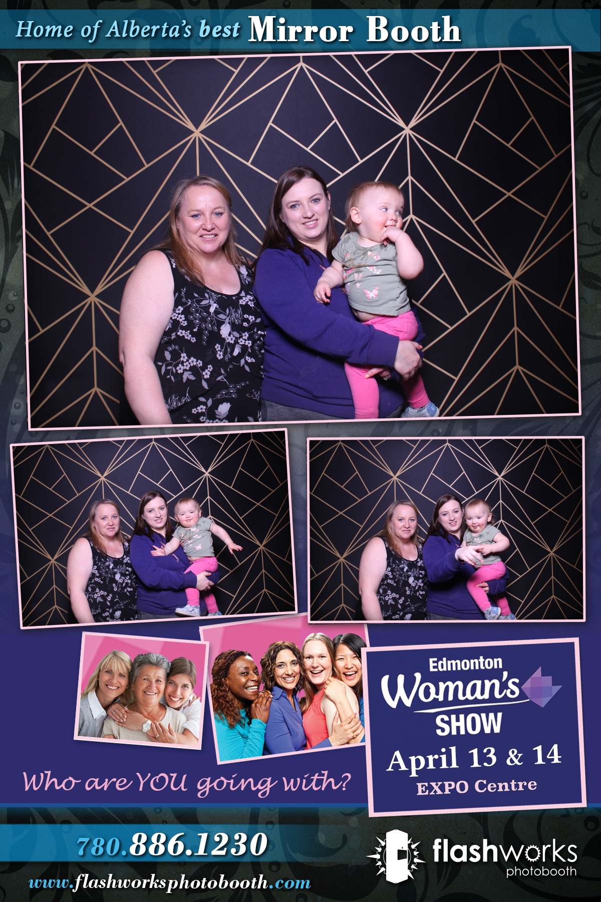 Spring Edmonton Woman's Show 2019 | View more photos from the event at gallery.flashworksphotobooth.com/u/FlashworksPhotoboothInc/Spring-Edmonton-Womans-Show-2019